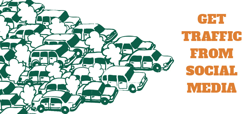 Get traffic from social media