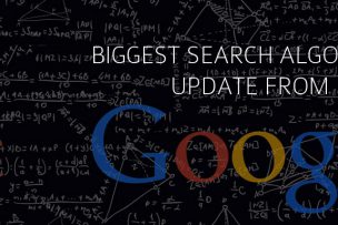 Biggest search algorithm update from google