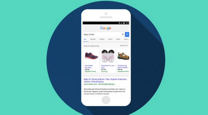Good news! Now search products easily with Google shopping ads